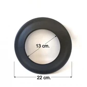 0,40 MM MAT SİYAH SOBA BORU AYNASI - 1