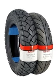 90/100-10 VE 90/90-10 (TUBELESS - DUBLEKS) MOTOSİKLET LASTİK TAKIMI - 2