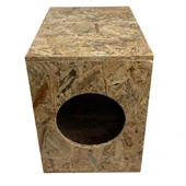 Reyo Kedi Evi Dış Ortam Uygun Ahşap Kedi Evi OSB 43x41x29 cm - 3