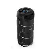 Zore GD-2402 Dijital LED Göstergeli FM Radyolu Mikrofonlu RGB TWS Çift 4 inç Stereo Bass Kablosuz Karaoke Hoparlör thumbnail 8