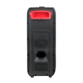 Zore GD-2606 Dijital LED Göstergeli FM Radyolu Mikrofonlu RGB TWS Çift 6.5 inç Stereo Bass Kablosuz Karaoke Hoparlör thumbnail 10