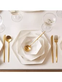 Karaca Streamline Esquina 24 Parça 6 Kişilik New Bone Yemek Takımı - 1