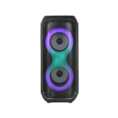 Zore GD-2413 FM Radyolu RGB TWS Çift 4 inç Stereo Bass Kablosuz Hoparlör thumbnail 5