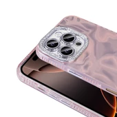 Apple iPhone 16 Pro Max Kılıf Airbagli Parlak Taş Detay Tasarımlı Zore Esila Kapak - 7
