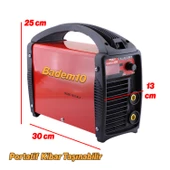 İnverter Demir Metal Kaynak Makinesi 160 Amper 4.8 KW Makina Kaynağı Bazik Elektrot Pens Maske - 3