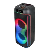 Zore GD-2606 Dijital LED Göstergeli FM Radyolu Mikrofonlu RGB TWS Çift 6.5 inç Stereo Bass Kablosuz Karaoke Hoparlör thumbnail 8
