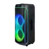 Zore GD-2606 Dijital LED Göstergeli FM Radyolu Mikrofonlu RGB TWS Çift 6.5 inç Stereo Bass Kablosuz Karaoke Hoparlör thumbnail 4