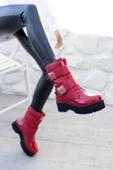 Miah Kırmızı Rugan Kar Bot - 4
