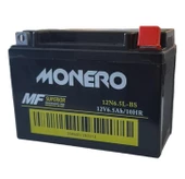 MONERO 12N6.5L  6,5AMPER MOTOSİKLET AKÜ 5'Lİ SET EBATLAR: 138x65x100mm - 2