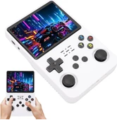 QASUL R36S Oyun Konsolu El Atarisi HD EKRAN  64 Gb Hafıza +15.000 Oyun BEYAZ - 1