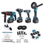 CHELİKBEİ DÖRTLÜ SET MK800(13mm Ç.Mandren+S.Sıkma+Ş.Spral+Ş.Hilti) - 2
