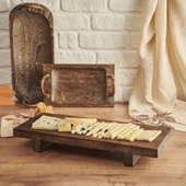 Bambum Bamira Ayaklı Dikdörtgen Küçük Sunum Tepsisi B1630 - 1