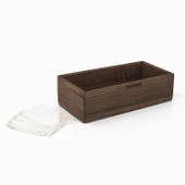 Woodsaka Gobi Kartvizit Organizer - Ceviz - 3