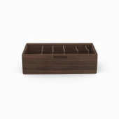 Woodsaka Gobi Kartvizit Organizer - Ceviz - 2