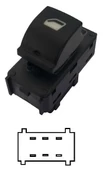 AEMPART CAM ANAHTARI PSA 301 ELYSEE DS3 SİYAH / 11-19 - 1