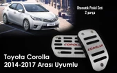 AUTOGP Toyota corolla pedal seti takımı geçmeli otomotik 2013+ - 1