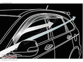 Boğaziçi Honda city uyumlu cam rüzgarlığı mugen 4.lü 2006+ - 1
