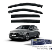 NİKEN Hyundai i20 cam rüzgarlığı kromlu 2021+ niken thumbnail 1