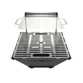 Kamp Ayısı® FireNest™: Grand 3mm Karbon Çelik Ateş Çukuru & Mangal | Su Geçirmez Özel Çantalı - 11