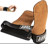 Valkyrie Lifting Straps 2 Adet Ağırlık Eldiveni Tutma Yardımcısı Crossfit Fitness Bileklik Kahve - 5