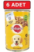Pedigre Junior Yavru Köpek Konserve 6 Adet X 400 gr Tavuklu Yaş Mama - 2
