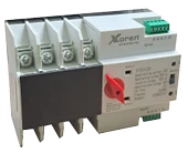 XKOREN 100A 4 Kutup Ray Tipi Otomatik Transfer Şalteri - 1