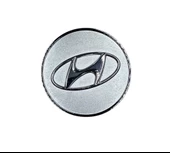 Hyundai Göbek Jant İ30 2012-2015 /Elantra 08-15 /Santafe 06-12 / Tucson10-13 /İx35 2010-2014  (Gri)  (6,1,52960-2S250 - 1