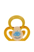 Bebedor Gece Serisi Karanlıkta Parlayan Silikon Damaklı Emzik 6-18ay Sarı 182 - 1