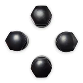 Seat Leon 2017-2020 Şifreli Bijon Kapağı Siyah 4 Adet 4M0601173C - 1