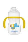 Bebedor Yumuşak Uçlu Kulplu Alıştırma Bardağı 270ml 7503 - 1