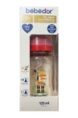 Bebedor Desenli Cam Biberon Zürafa Dar Ağız 125ml 0ay 30302 - 2