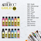 Artdeco Gold 140ml MULTİ SURFACE 12'li Tüm Yüzeylere Uygun Akrilik Boya Seti - 2