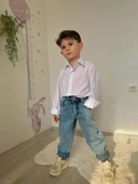 ERKEK ÇOCUK GÖMLEKLİ KOT PANTOLONLU 2Lİ TAKIM - 5