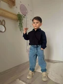ERKEK ÇOCUK GÖMLEKLİ KOT PANTOLONLU 2Lİ TAKIM - 8