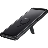 Galaxy S9 ile Uyumlu Protective Stanting Cover Siyah EF-RG960CBEGWW - 1