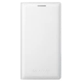Galaxy A3 (2015) ile Uyumlu Kılıf Flip Cover Beyaz EF-FA300BW - 1