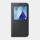 Galaxy A7(2017) ile Uyumlu S View Cover Siyah EF-CA720PBEGWW - 1
