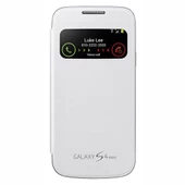 Galaxy S4 Mini i9190 ile Uyumlu S View Cover Kılıf Beyaz EF-CI919BWEGWW - 1