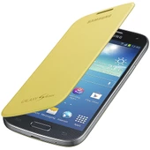 Galaxy S4 Mini ile Uyumlu Flip Cover Kılıf Sarı EF-FI919BYEGWW - 1