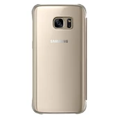 Galaxy S7 ile Uyumlu Clear View Cover Kılıf Altın EF-ZG930CFEGWW - 2