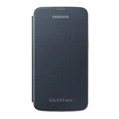 Galaxy Mega i9200 ile Uyumlu Flip Cover Kılıf Siyah EF-FI920BBEGWW (Out) - 1