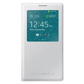 Galaxy Note 3 Neo N7500 ile Uyumlu S View Cover Kılıf Beyaz EF-CN750BWEGWW - 1