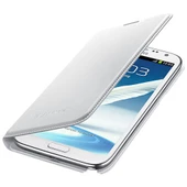 Galaxy Note 2 ile Uyumlu Kılıf Flip Wallet Beyaz EF-NN710BWEGWW - 2