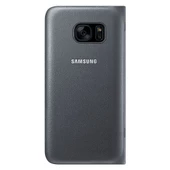 Galaxy S7 ile Uyumlu LED View Fonksiyonel Kılıf Siyah EF-NG930PBEGWW - 2