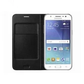 Galaxy J5 (2015) ile Uyumlu Flip Wallet Kılıf Siyah EF-WJ500BBEGWW - 1