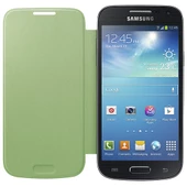 Galaxy S4 Mini i9190 ile Uyumlu Flip Cover Kılıf Yeşil EF-FI919BGEGWW - 2