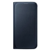 Galaxy S6 ile Uyumlu Flip Wallet (Deri Görünümlü) Siyah EF-WG920PBEGWW - 4