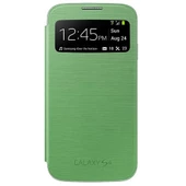Galaxy S4 i9500 ile Uyumlu S View Cover Kılıf Yeşil EF-CI950BGEGWW - 1