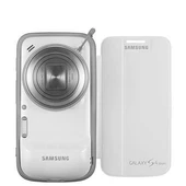 Galaxy S4 Zoom SM-C1010 ile Uyumlu Flip Cover Beyaz EF-GGS10FWEGWW - 2