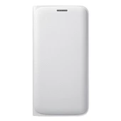 Galaxy S6 Edge ile Uyumlu Flip Wallet (Deri Görünümlü) Beyaz EF-WG925PWEGWW - 2